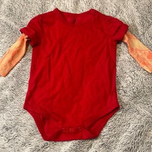 Stephan Baby Red Onesie